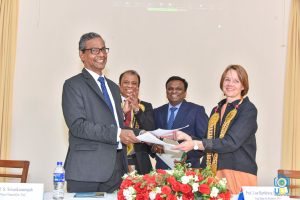 The launching of the new project on Higher education and Research in Nanomaterials for Clean Energy Technologies (HRNCET) 2.0, a collaboration project between the University of Jaffna (UoJ) and the Western Norway University of Applied Sciences (HVL) took place at the UoJ auditorium recently.