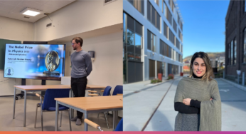 Doctoral candidate Fatemeh Heidari Gourji from the Department of Physics and Technology, University of Bergen gave her trial lecture on November 20, 2024, on the topic: “The Nobel Prize in Physics 2023 (Attosecond physics)”.
